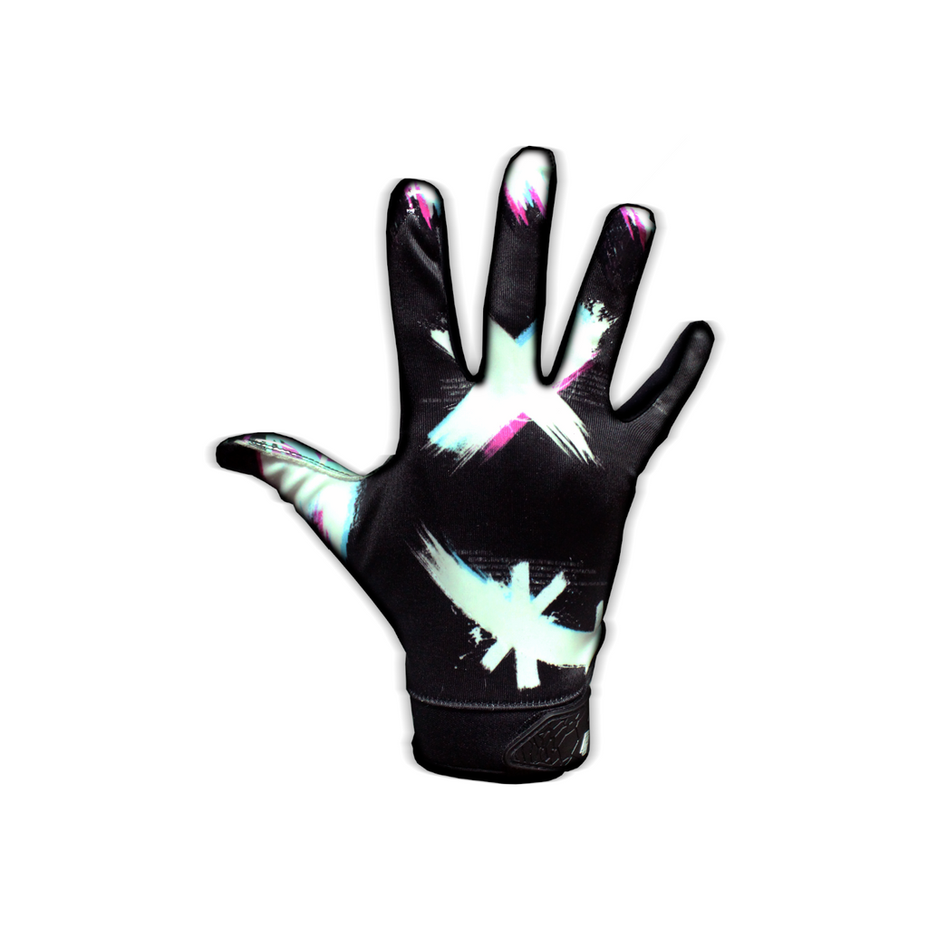 Cross Eyes Football Gloves - Grav8y